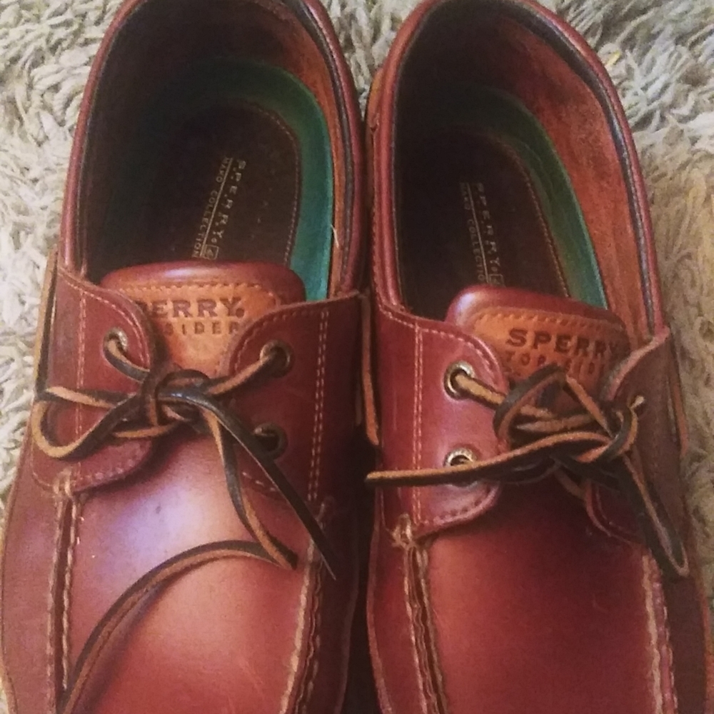 🤎SPERRY 🍒 brown dressy 🏖️beach🌊 LOAFERS EUC